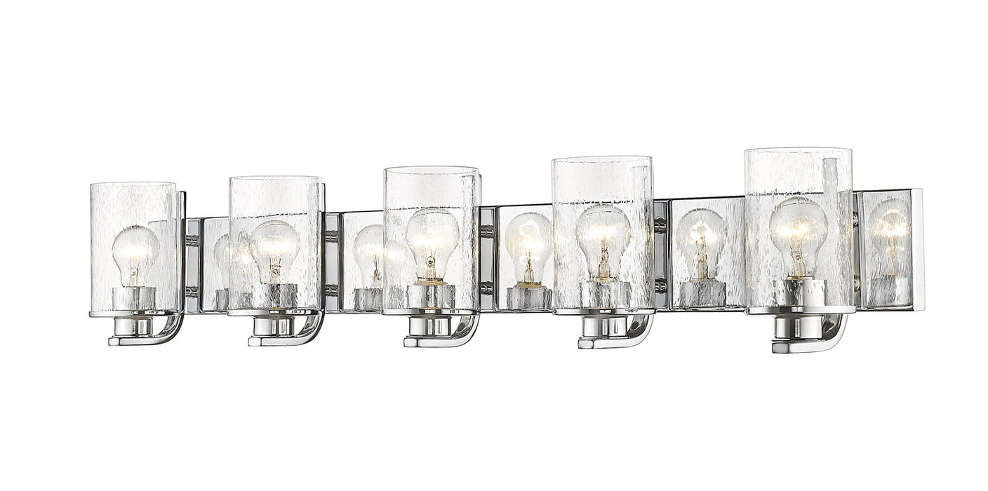 Z-Lite 492-5V-CH Five Light Vanity, Chrome
