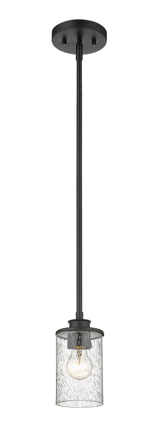 Z-Lite 492MP-MB One Light Pendant, Matte Black