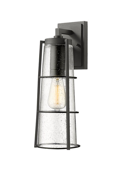 Z-Lite 591B-BK One Light Outdoor Wall Light, Black