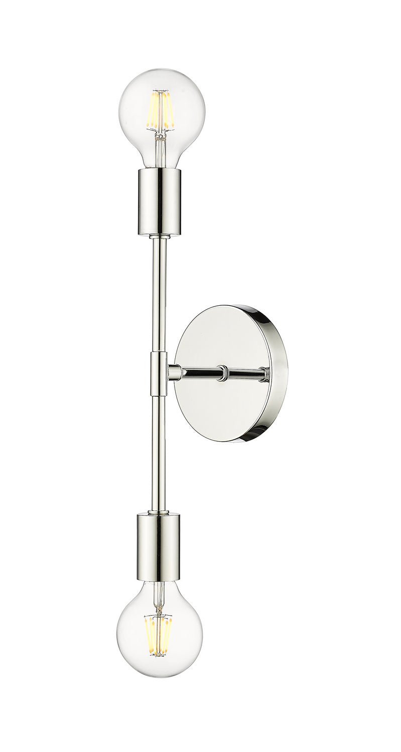Z-Lite 731-2S-CH Two Light Wall Sconce, Chrome