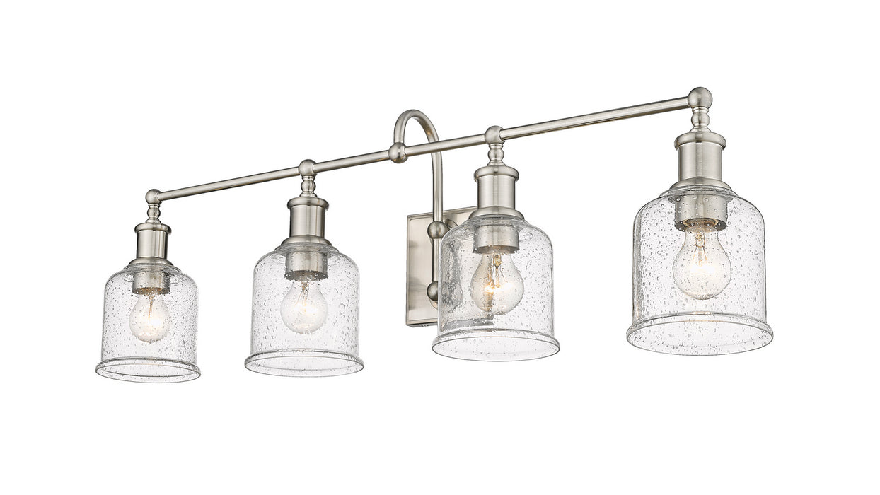 Z-Lite 734-4V-BN Four Light Vanity, Brushed Nickel