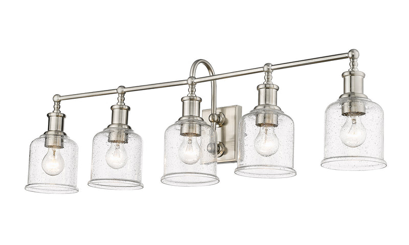 Z-Lite 734-5V-BN Five Light Vanity, Brushed Nickel