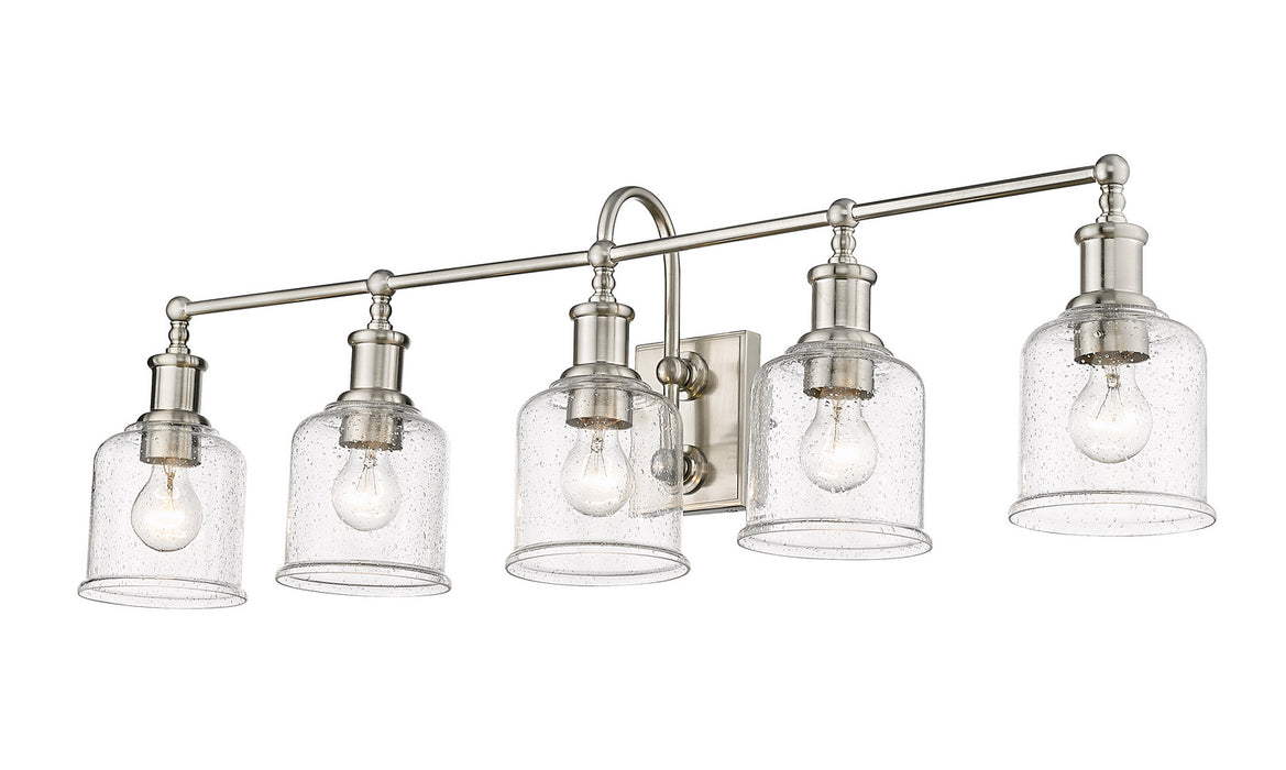 Z-Lite 734-5V-BN Five Light Vanity, Brushed Nickel