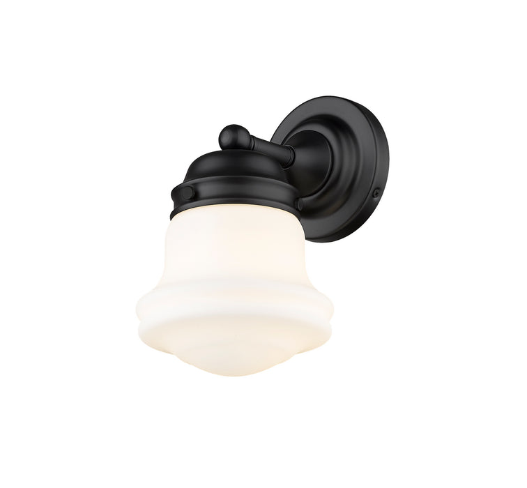 Z-Lite 735-1S-MB One Light Wall Sconce, Matte Black