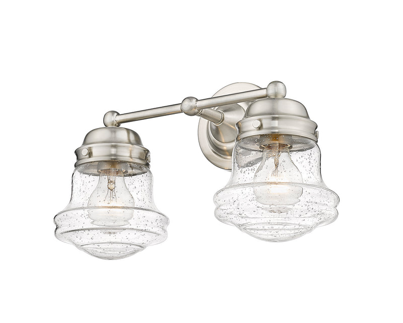 Z-Lite 736-2V-BN Two Light Vanity, Brushed Nickel