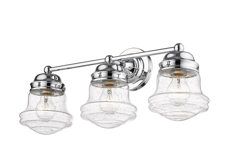Z-Lite 736-3V-CH Three Light Vanity, Chrome