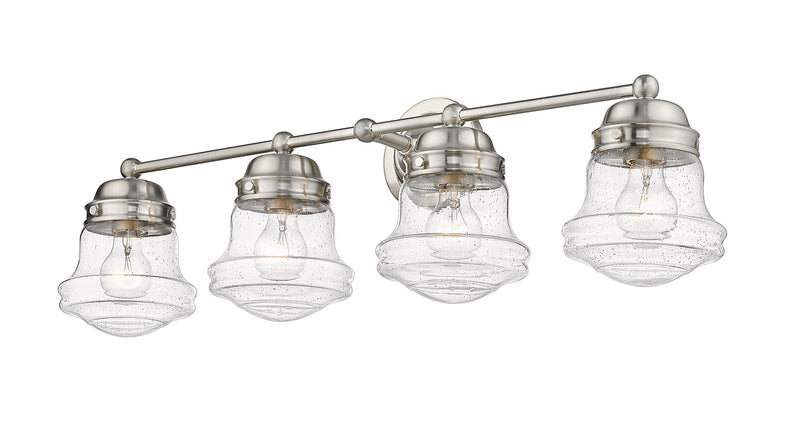 Z-Lite 736-4V-BN Four Light Vanity, Brushed Nickel