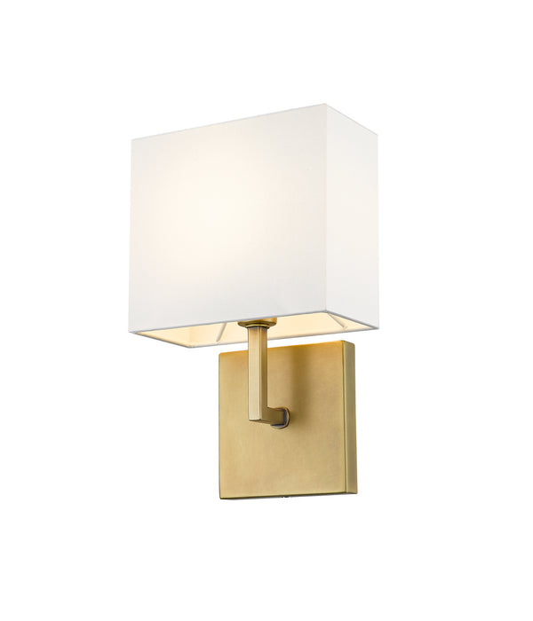 Z-Lite 815-1S-RB One Light Wall Sconce, Rubbed Brass