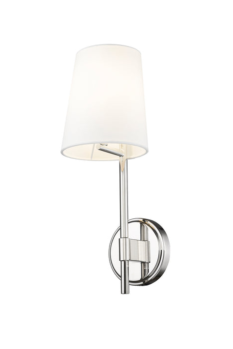 Z-Lite 816-1S-PN One Light Wall Sconce, Polished Nickel