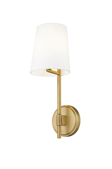Z-Lite 816-1S-RB One Light Wall Sconce, Rubbed Brass