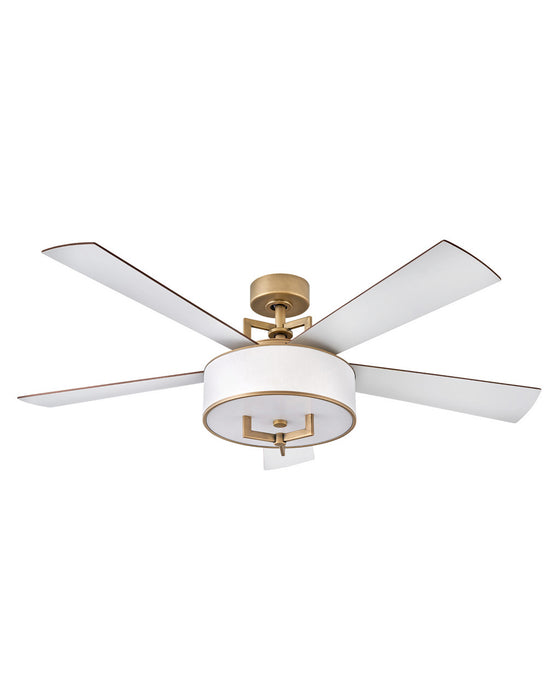 Hinkley 903056FHB-LID 56" Ceiling Fan, Heritage Brass