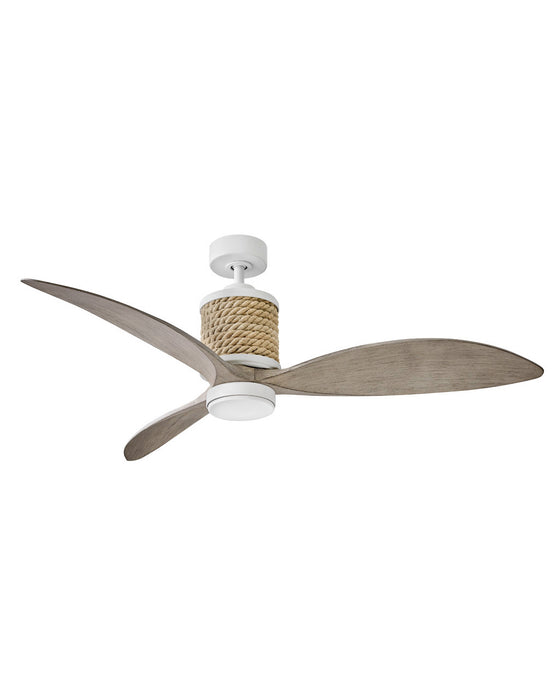 Hinkley 903160FMW-NDD 60" Ceiling Fan, Matte White