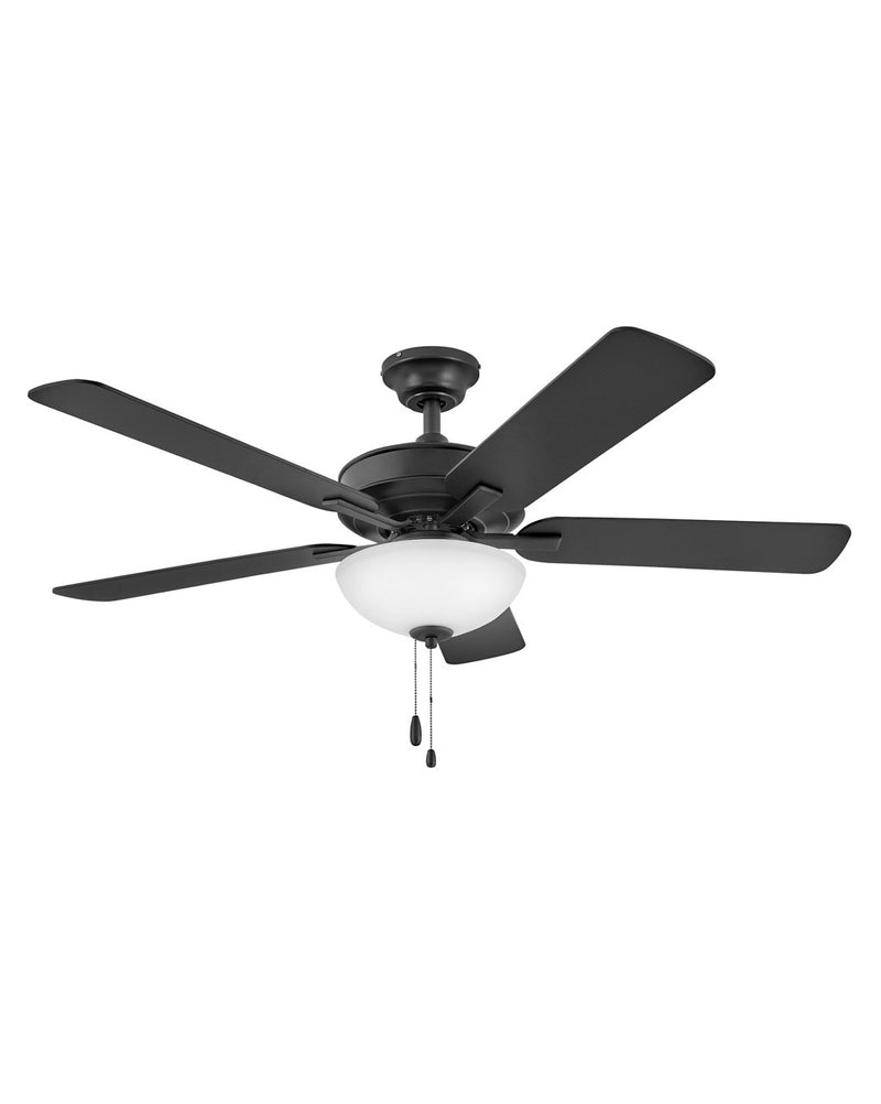 Hinkley 903352FMB-LIA 52" Ceiling Fan, Matte Black