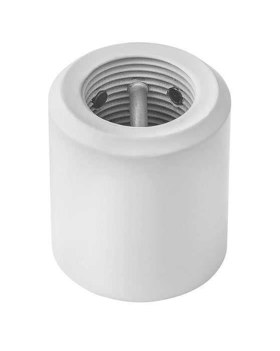 Hinkley 991001FCW Downrod Coupler, Chalk White