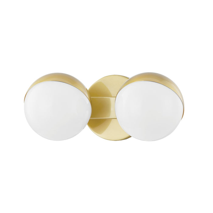 Hudson Valley 1662-AGB LED Bath Bracket, Aged Brass