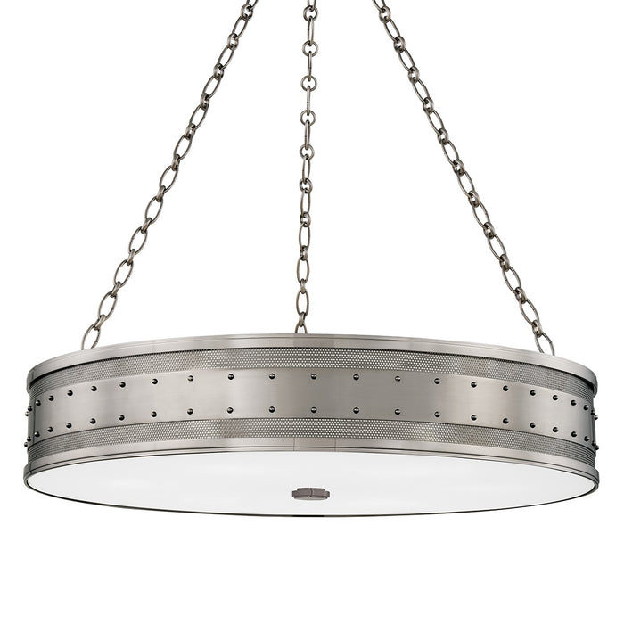Hudson Valley 2230-HN Six Light Chandelier, Historic Nickel