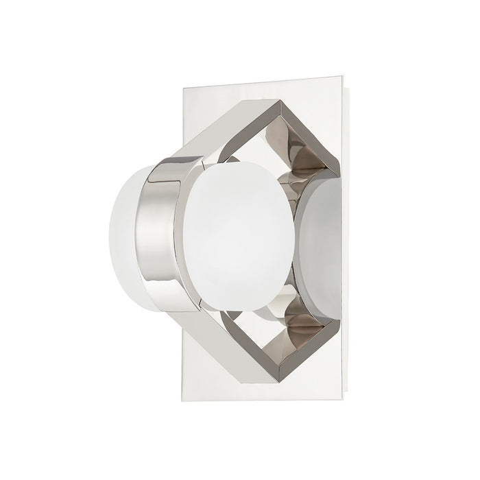 Hudson Valley 2700-PN LED Wall Sconce, Polished Nickel