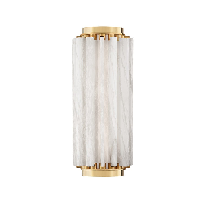 Hudson Valley 6013-AGB LED Wall Sconce, Aged Brass