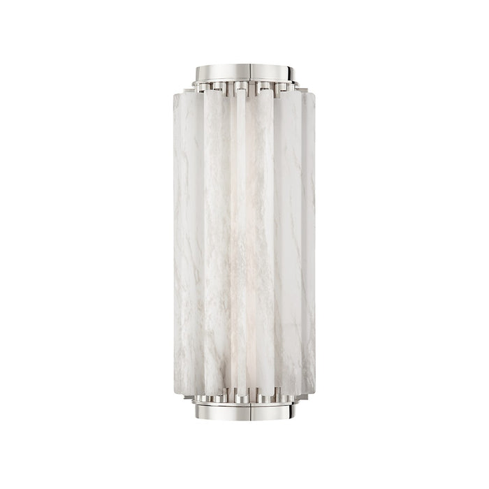 Hudson Valley 6013-PN LED Wall Sconce, Polished Nickel