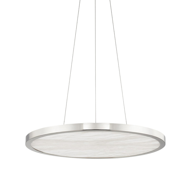 Hudson Valley 6324-PN LED Chandelier, Polished Nickel