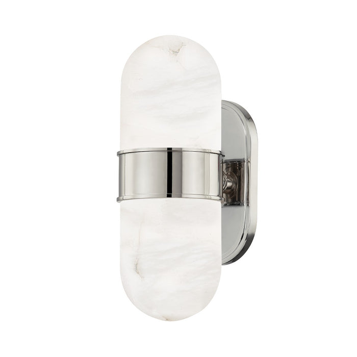 Hudson Valley 6902-PN Two Light Wall Sconce, Polished Nickel