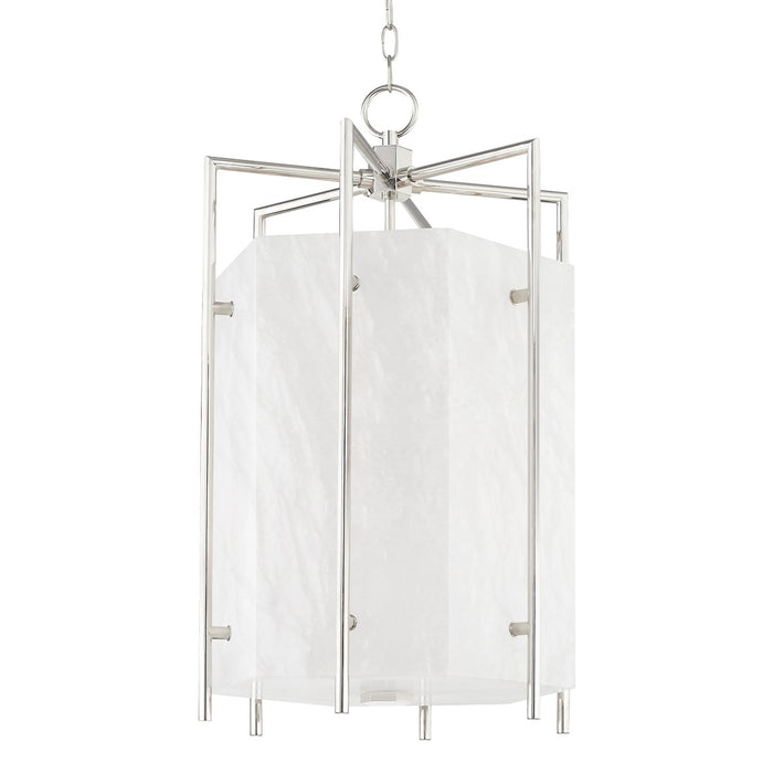Hudson Valley 7019-PN LED Lantern, Polished Nickel
