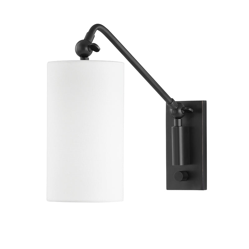 Hudson Valley 9301-OB One Light Wall Sconce, Old Bronze