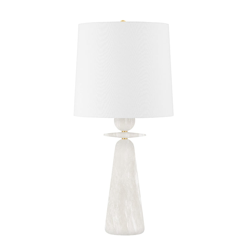 Hudson Valley L1595-AGB One Light Table Lamp, Aged Brass