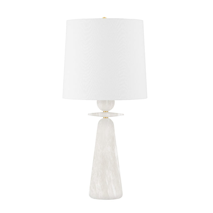 Hudson Valley L1595-AGB One Light Table Lamp, Aged Brass