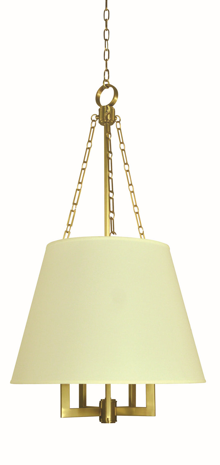 Framburg 5605 BR Five Light Chandelier, Brushed Brass