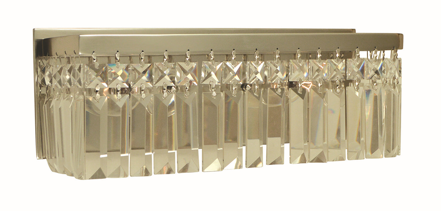 Framburg 5627 BN Two Light Wall Sconce, Brushed Nickel