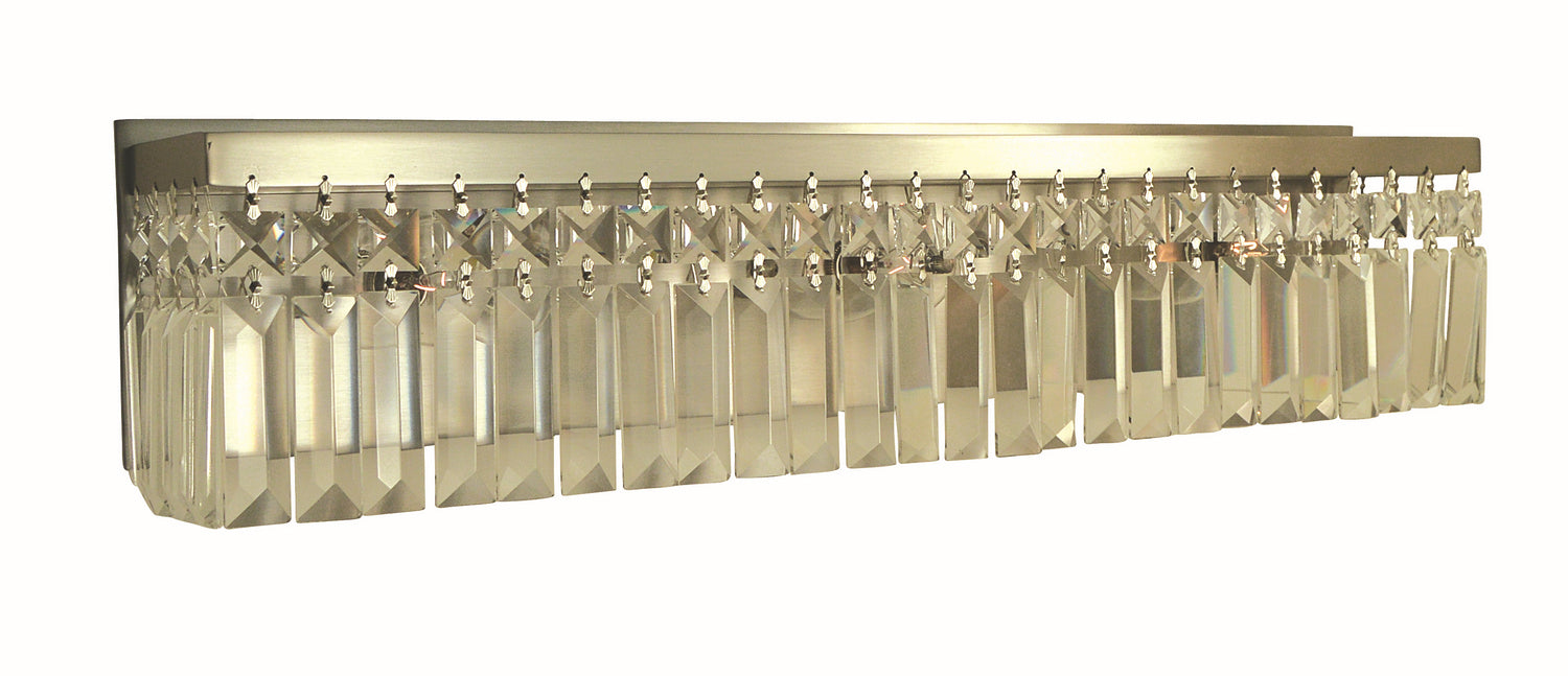 Framburg 5628 PN Three Light Wall Sconce, Polished Nickel