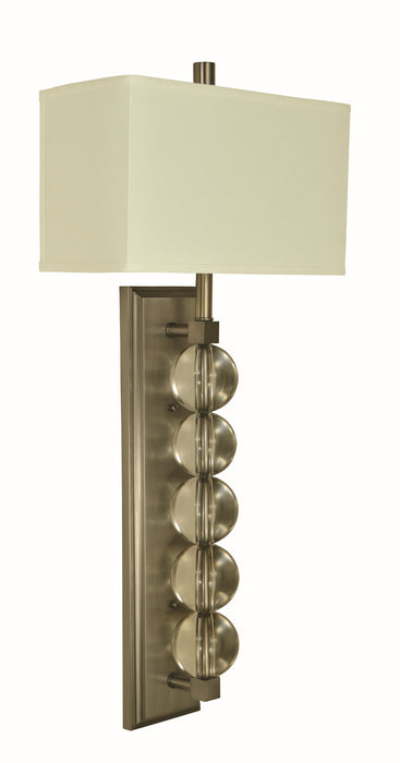 Framburg 5671 BN Two Light Wall Sconce, Brushed Nickel