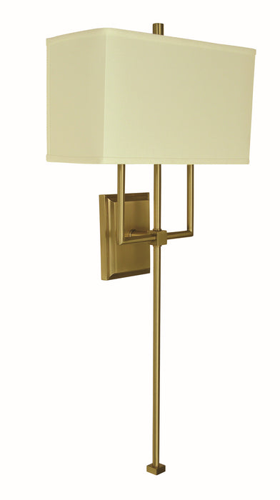 Framburg 5674 BR Two Light Wall Sconce, Brushed Brass