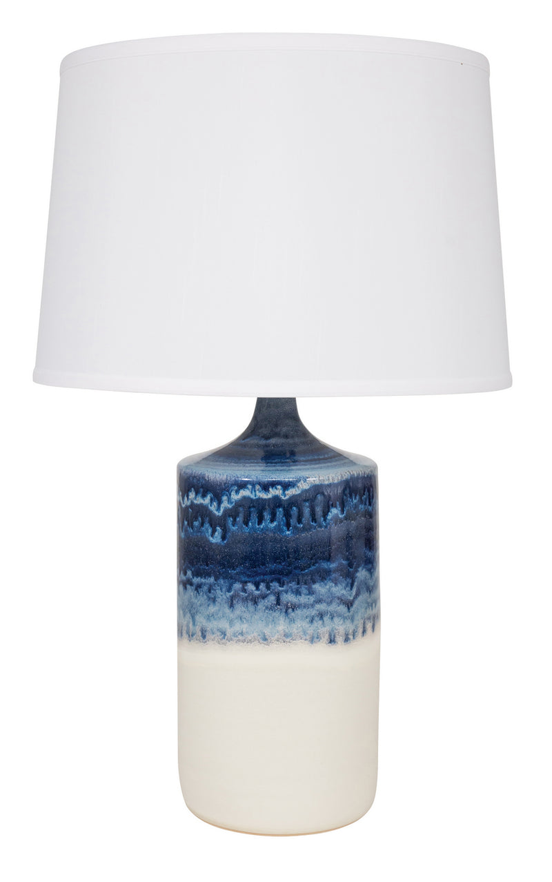 House of Troy GS110-DWM One Light Table Lamp, Decorated White Matte