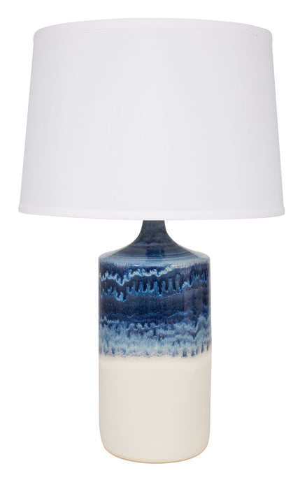House of Troy GS110-DWM One Light Table Lamp, Decorated White Matte