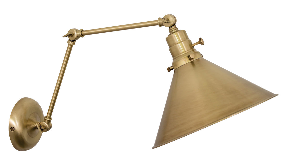 House of Troy OT625-AB One Light Wall Lamp, Antique Brass
