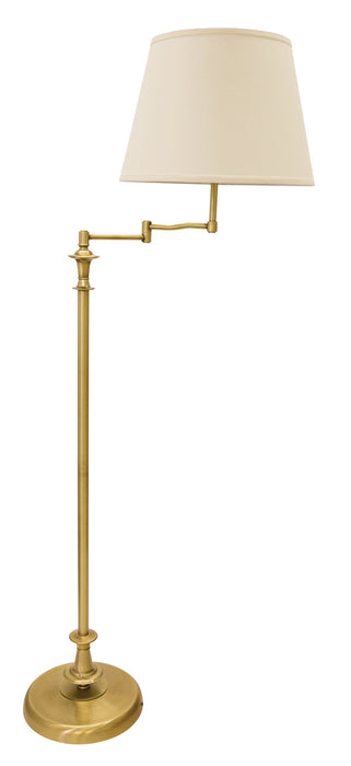 House of Troy RA301-AB One Light Floor Lamp, Antique Brass
