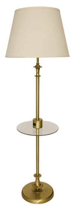 House of Troy RA302-AB One Light Floor Lamp, Antique Brass