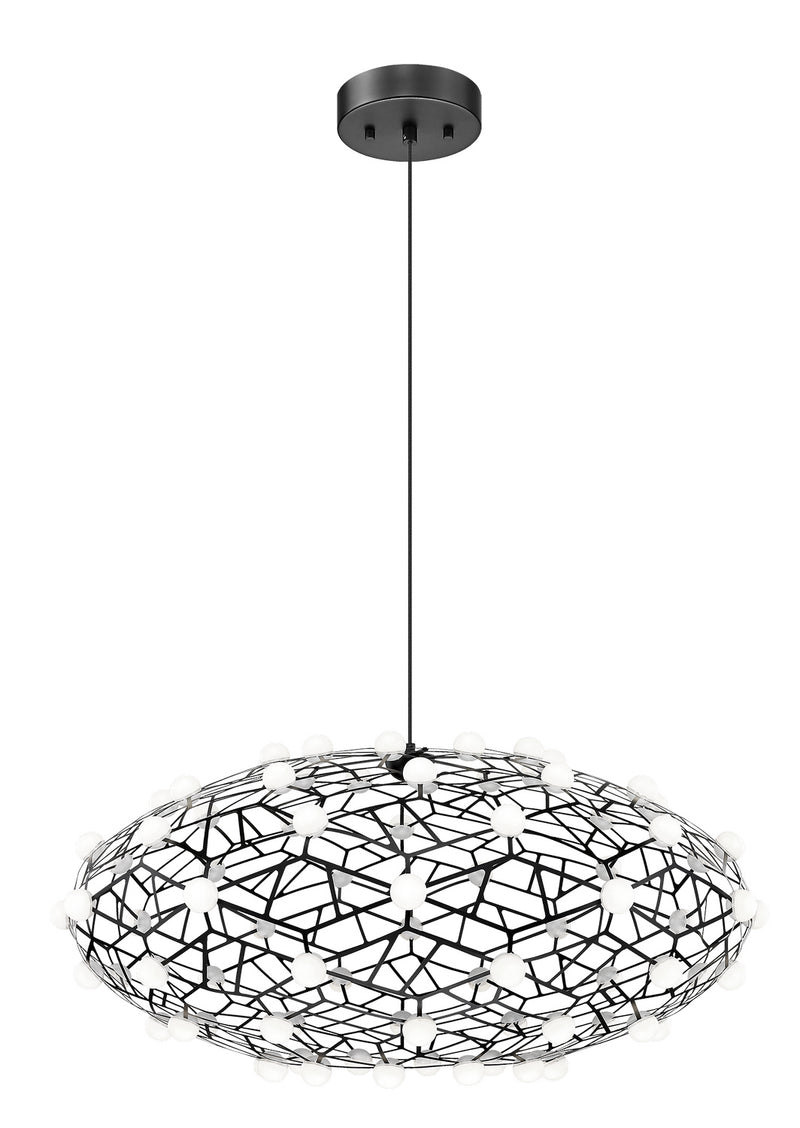 Matteo Lighting C76330BK LED Chandelier, Black