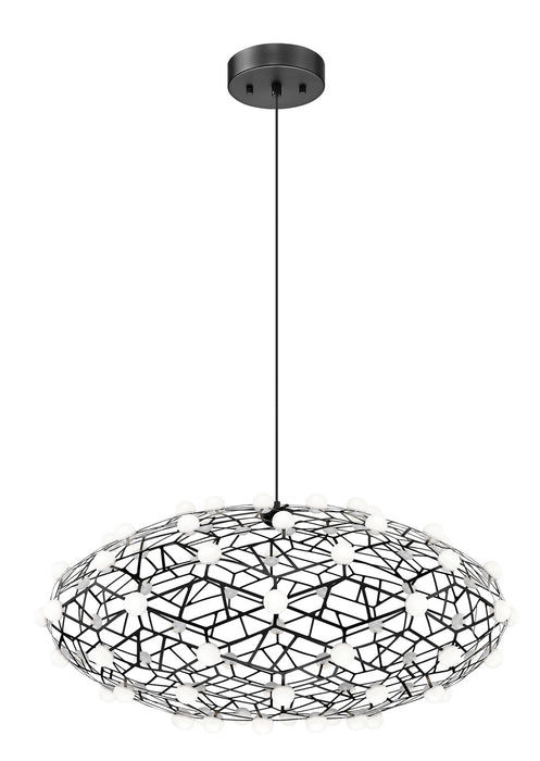 Matteo Lighting C76330BK LED Chandelier, Black