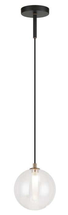 Matteo Lighting C81011CL One Light Pendant, Clear