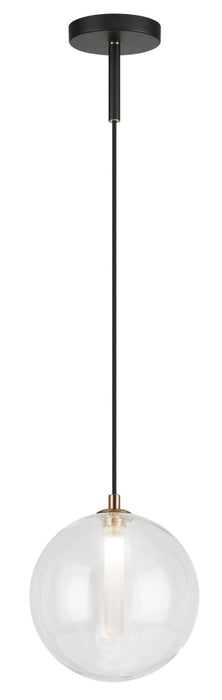 Matteo Lighting C81021CL One Light Pendant, Clear