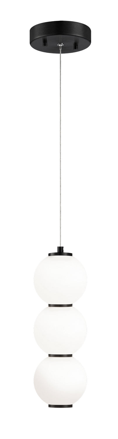 Matteo Lighting C82402OB One Light Pendant, Oxidized Black