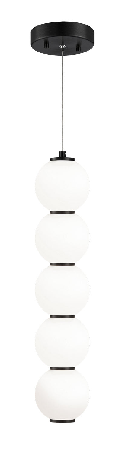 Matteo Lighting C82406OB LED Pendant, Oxidized Black