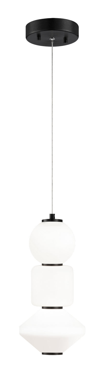Matteo Lighting C82412OB LED Pendant, Oxidized Black