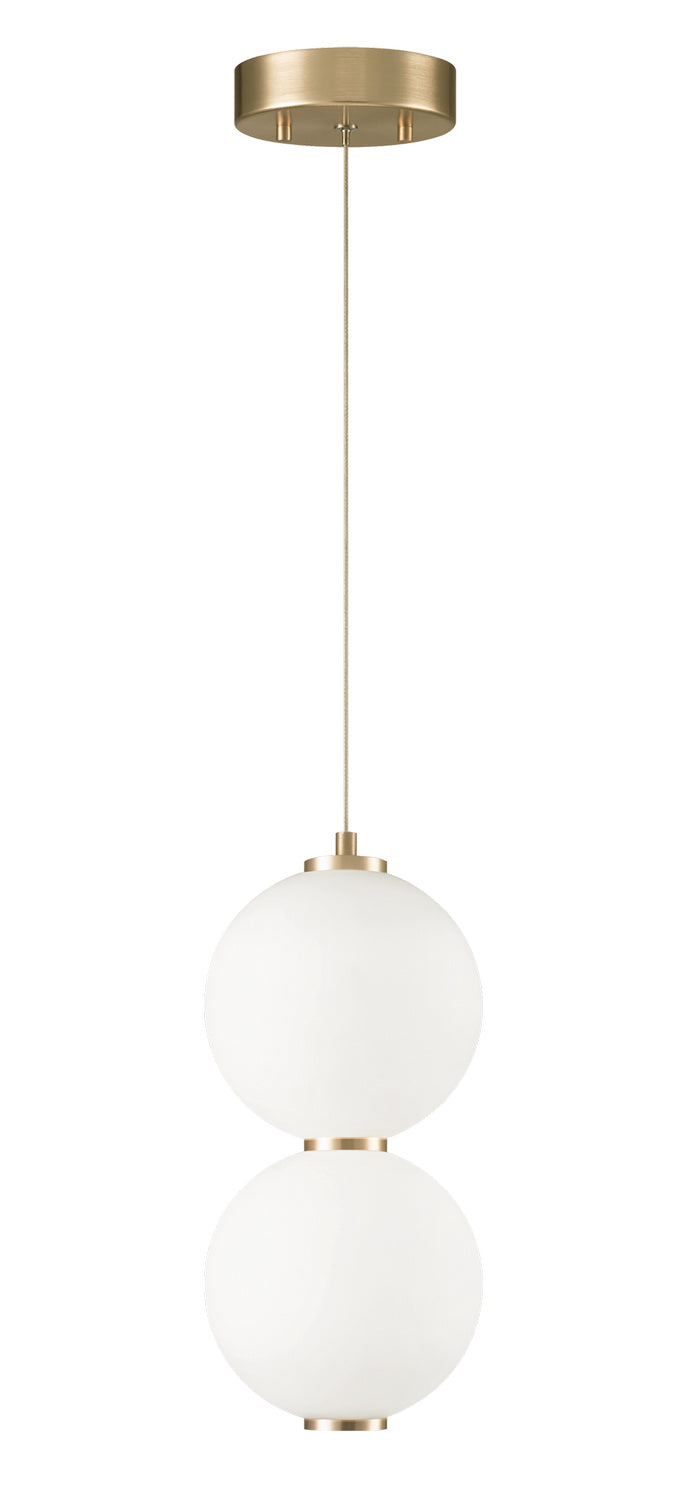 Matteo Lighting C82421OG LED Pendant, Oxidized Gold