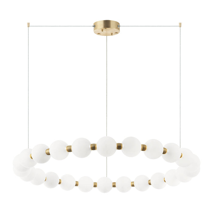 Matteo Lighting C83432OG LED Chandelier, Oxidized Gold