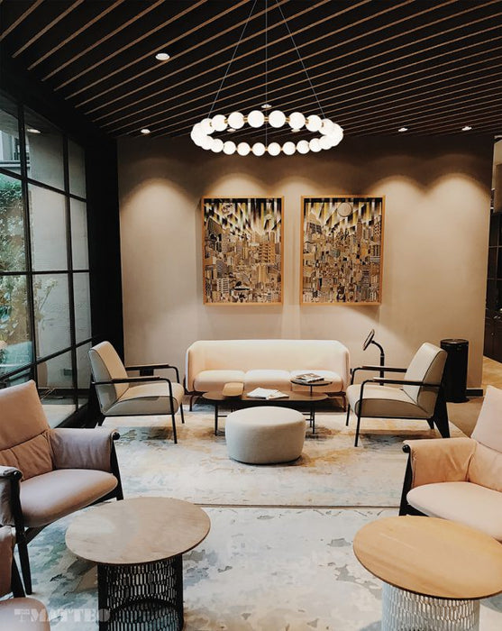 Matteo Lighting C83432OG LED Chandelier, Oxidized Gold