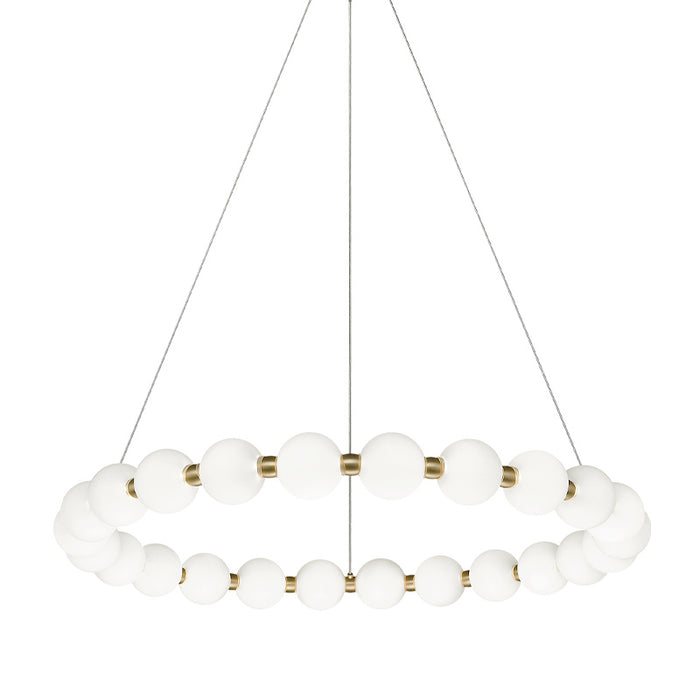 Matteo Lighting C83432OG LED Chandelier, Oxidized Gold